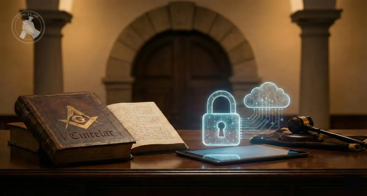 El Secreto Masónico en la Era Digital: Ciberseguridad para Logias