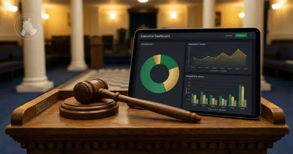 Gobernar con Sabiduría: El "Tablero de Trazar" Digital para el Venerable Maestro